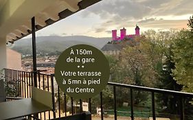 Aux 4 Logis Appart-Hotel - Studio Le Roof - Une Vue Splendide - Petit Dejeuner Inclus 1Ere Nuit